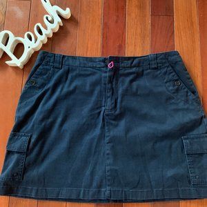 Lands End Navy Skorts
